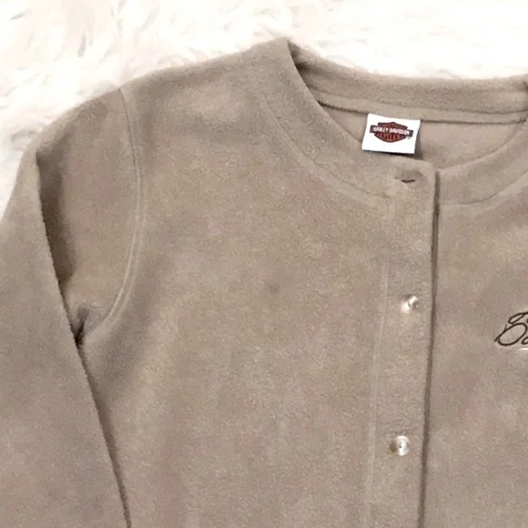 Harley-Davidson chunky button up sweater - Picture 6 of 6